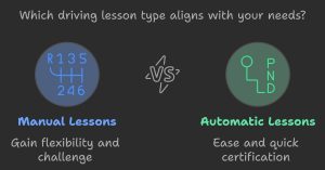 Which driving lesson type aligns with your needs